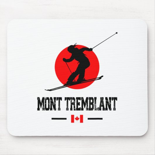 Mont Tremblant Québec Canada Skigebied Skigebied S Muismat (Voorkant)
