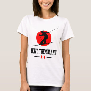 Mont Tremblant Québec Canada Skigebied Skigebied S T-shirt