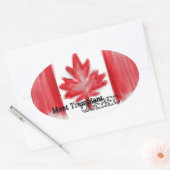 Mont Tremblant Quebec Canadese vlag stickers (Envelop)