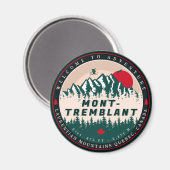 Mont-Tremblant Quebec Laurentian Mountains, Canada Magneet (Voorkant / Achterkant)