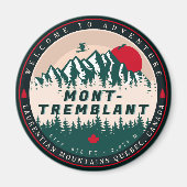 Mont-Tremblant Quebec Laurentian Mountains, Canada Magneet (Voorkant)