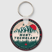 Mont-Tremblant Quebec Laurentian Mountains, Canada Sleutelhanger (Voorkant)