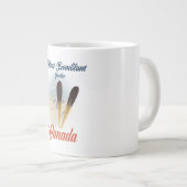 Mont-Tremblant Québec Ski poster. Grote Koffiekop (Voorkant rechts)