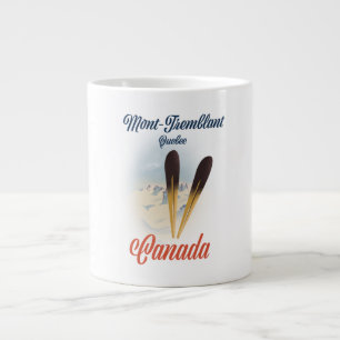 Mont-Tremblant Québec Ski poster. Grote Koffiekop