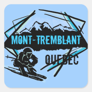 Mont Tremblant Quebec ski stickers