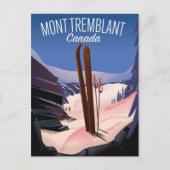 Mont Tremblant Ski Canada Briefkaart (Voorkant)