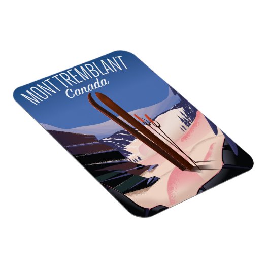 Mont Tremblant Ski Canada Magneet (Rechterzijde)