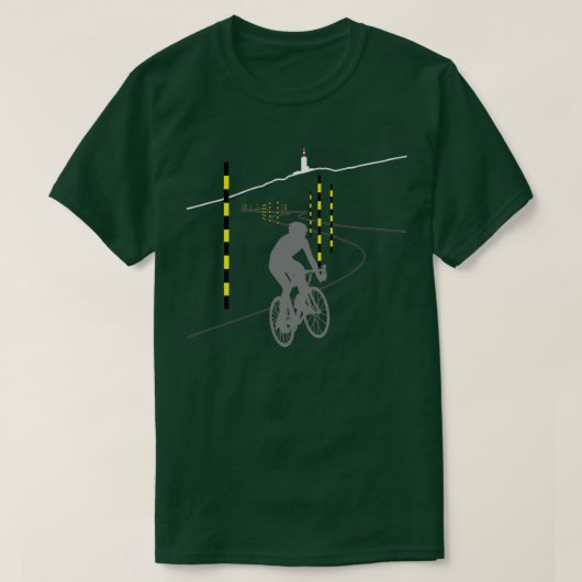 Mont Ventoux Cycle Challenge no text T-shirt (Design voorkant)