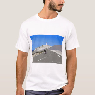 Mont Ventoux digitaal tekenshirt T-shirt