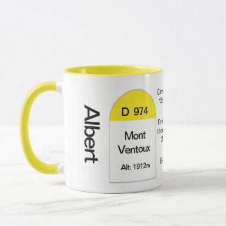 Mont Ventoux, Franse wegmarkering, racefiets, klim Mok