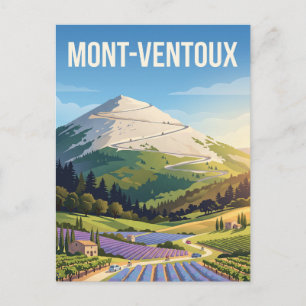 Mont-Ventoux Regionaal Natuurpark Frankrijk Briefkaart