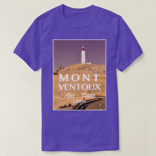 Mont Ventoux T-shirt (Design voorkant)
