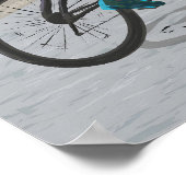 Mont Ventoux Wieler Reisposter Poster (Hoek)