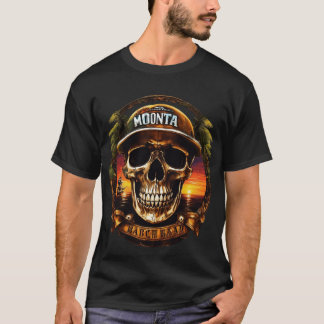 'Monta Beach Biker' T-shirt