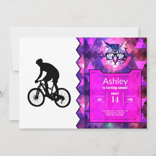 Montafiets-silhouet Kaart (Voorkant)