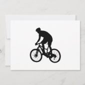 Montafiets-silhouet Kaart (Achterkant)