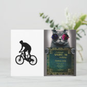 Montafiets silhouet kaart (Staand voorkant)