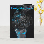 montage inkt tekening - sportauto het middelpunt . kaart (Gele Bloem)