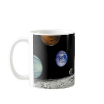 Montage van foto's van het zonnestelsel, Voyager, 