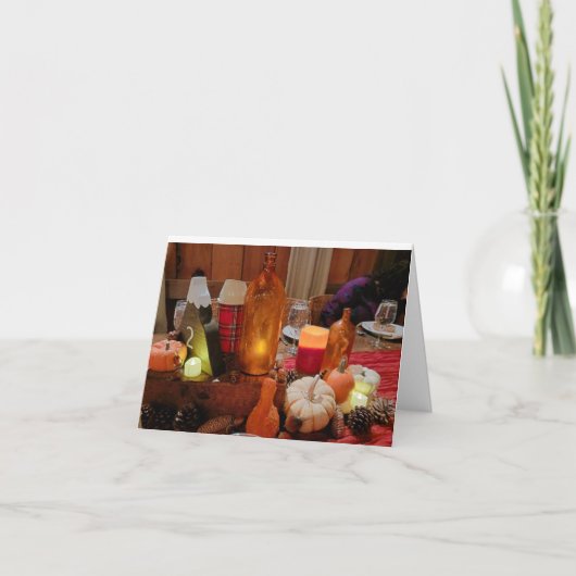 **MONTAGE VOOR HERFST/THANKSGIVING" KAART (Voorkant)