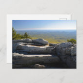 Montagebergte-schotels met Uitzicht Briefkaart (Voorkant / Achterkant)