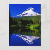 montagebergte sneeuw briefkaart (Voorkant)