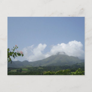 Montagne Pelée - Martinique, F.W.I. Briefkaart