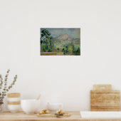 Montagne Sainte-Victoire, c.1887-90 Poster (Keuken)