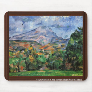 Montagne Sainte-Victoire door Paul Cézanne Muismat