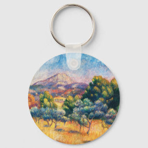 Montagne Sainte-Victoire (Paysage) Renoir Sleutelhanger