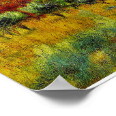 "Montagne Sainte Victoire" van Renoir Poster (Hoek)