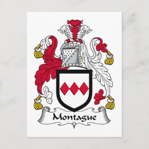 Montague Family Crest Briefkaart