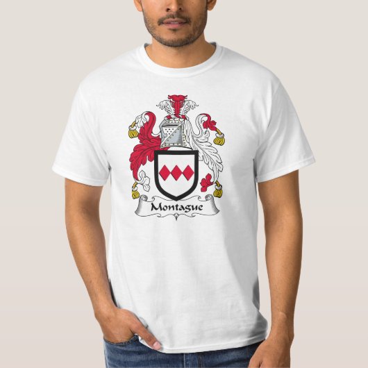 Montague Family Crest T-shirt (Voorkant)