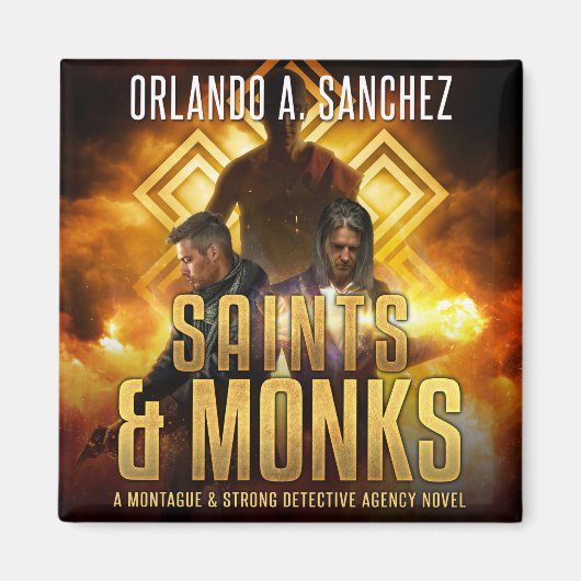 Montague & Strong - HEILIGEN & MONNIKEN Magneet (Voorkant)