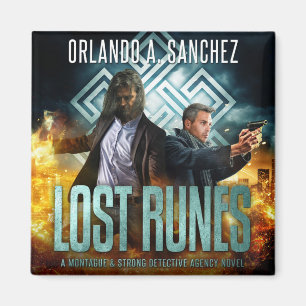 Montague & Strong Hoesje Bestanden 19 - Lost Runes Magneet