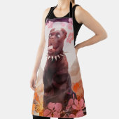 Montague & Strong - Peaches the hellhound - Apron Schort (Insitu)