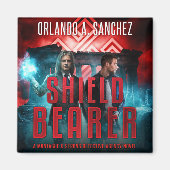 Montague & Strong - SCHILDDRAGER Magneet (Voorkant)