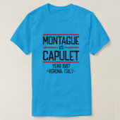 Montague vs Capulet T-shirt (Design voorkant)