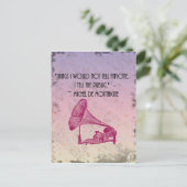 Montaigne bekent briefkaart (Staand voorkant)