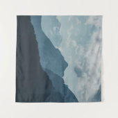 MONTAINEN ONDER WITTE HUID WANDKLEED (Voorkant (horizontaal))