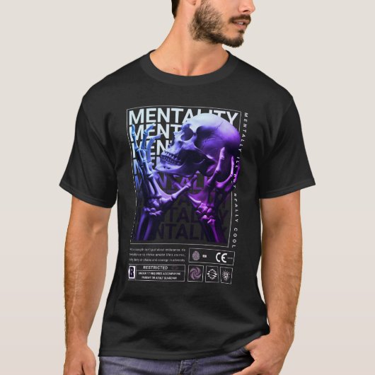 Montaliteit: de kunst van mindset en perspectief b t-shirt (Voorkant)