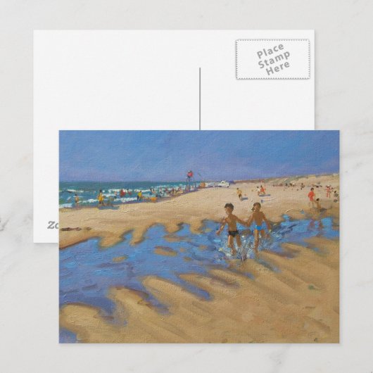 Montalivet France Briefkaart (Voorkant / Achterkant)