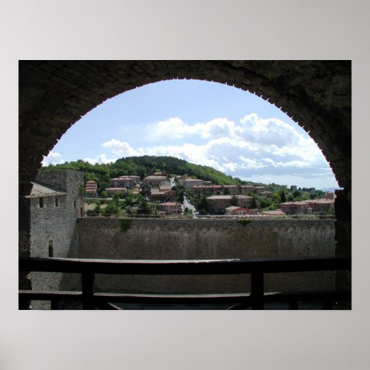 Montalpuciano, Italië Poster (Voorkant)