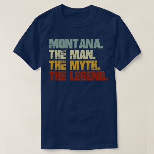 Montana6 T-shirt (Design voorkant)