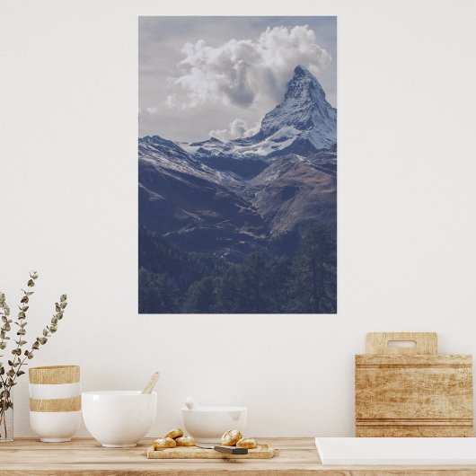 Montaña 24x36 poster (Keuken)