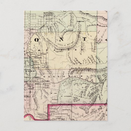 Montana 2 briefkaart (Voorkant)