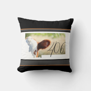 Montana 406 Bruine Koe Groene weide Sierkussen