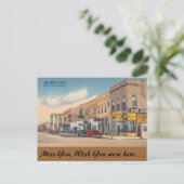 Montana, 600 bar & Cafe, Miles City Briefkaart (Staand voorkant)