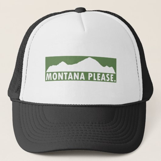 Montana Alsjeblieft Trucker Pet (Voorkant)