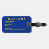 Montana Bagagelabel (Achterkant horizontaal)